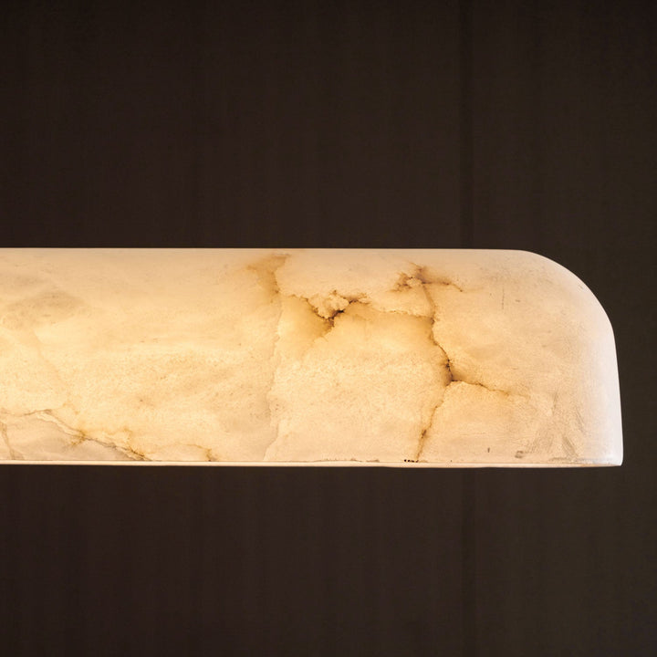 Linjär Alabaster Kandelaber