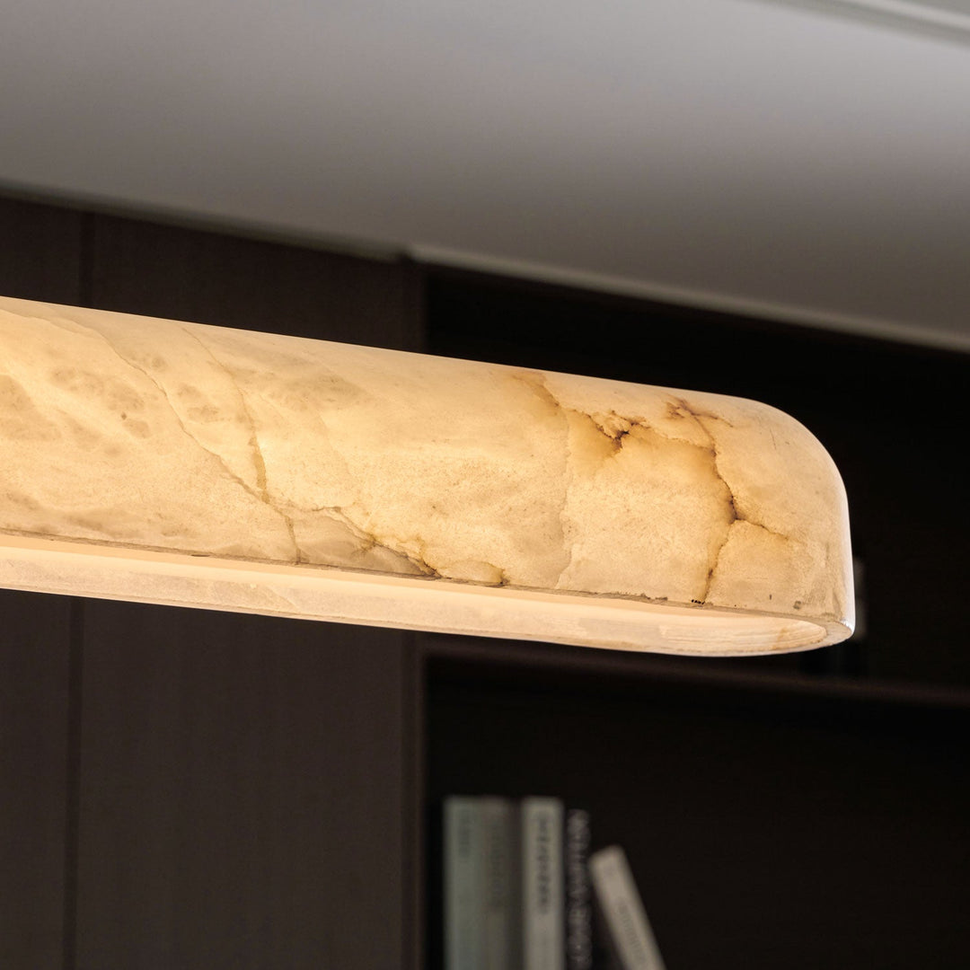 Linjär Alabaster Kandelaber