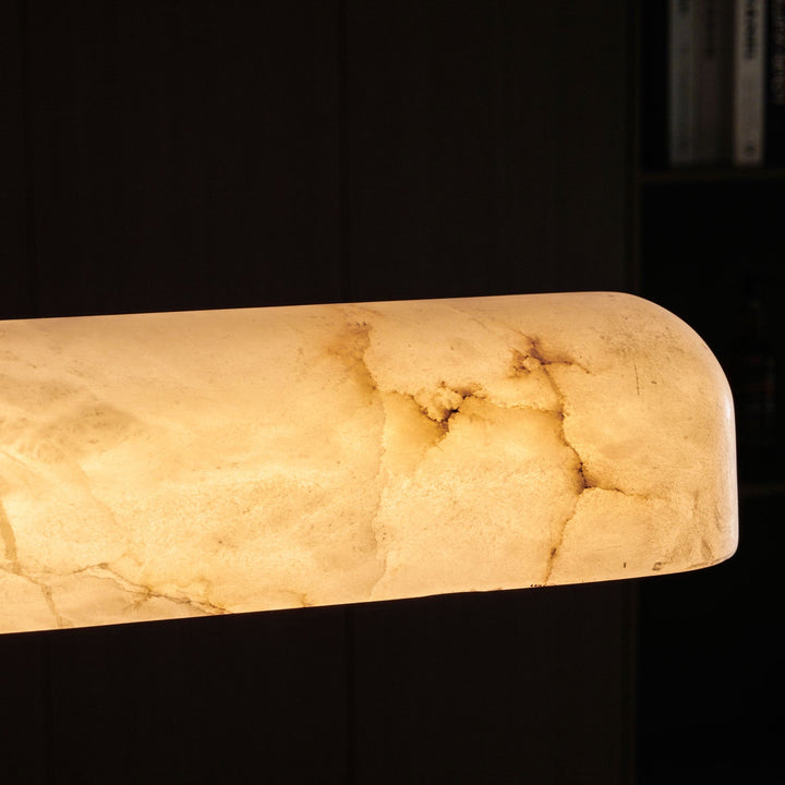 Linjär Alabaster Kandelaber