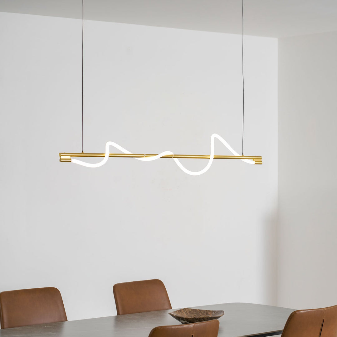 Linjära Kurva Ö-lampa