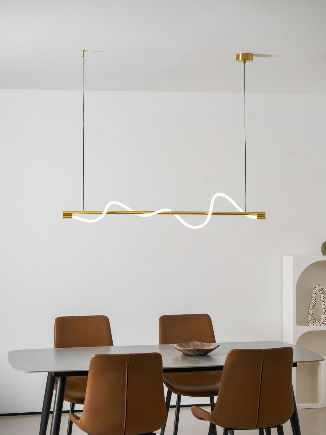 Linjära Kurva Ö-lampa