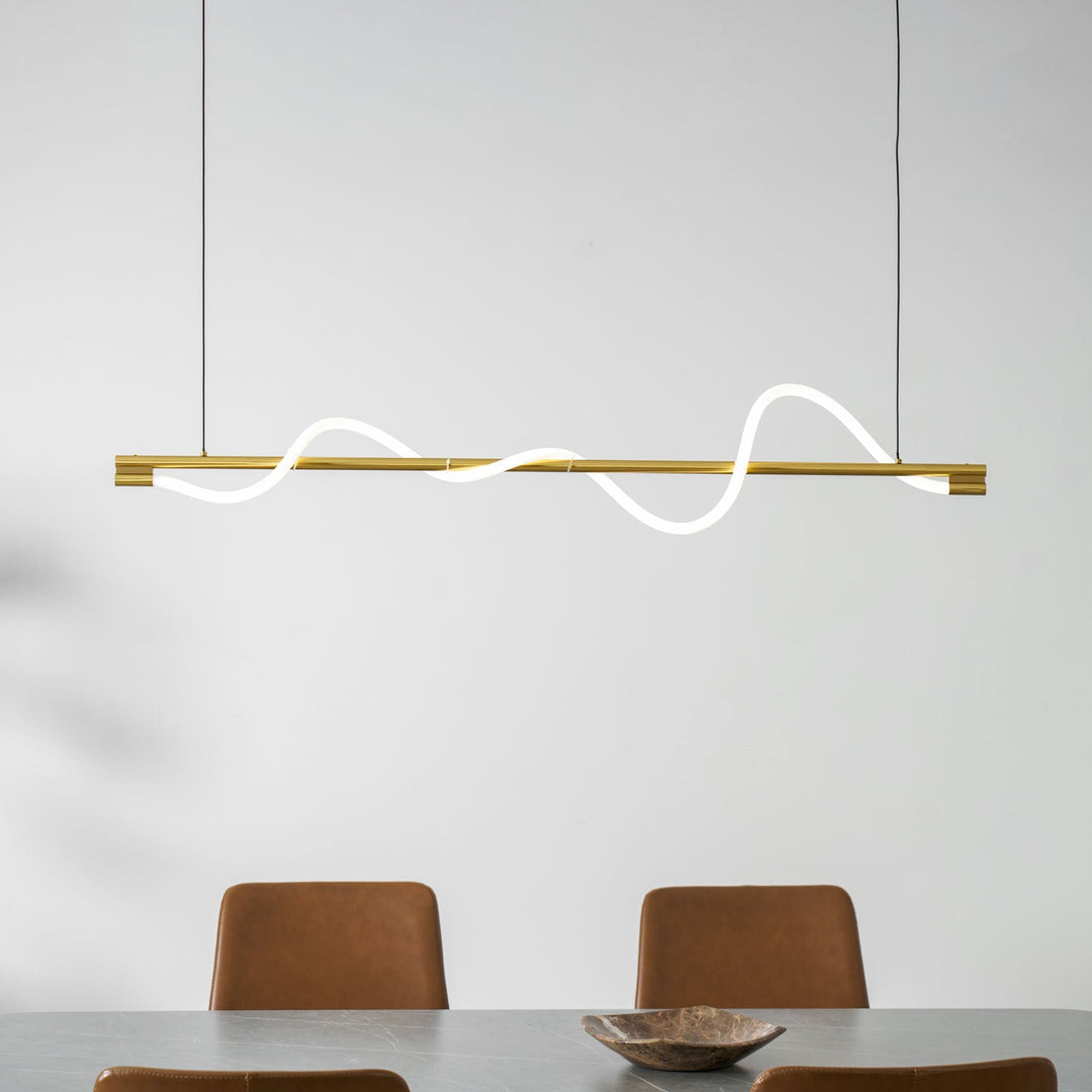 Linjära Kurva Ö-lampa