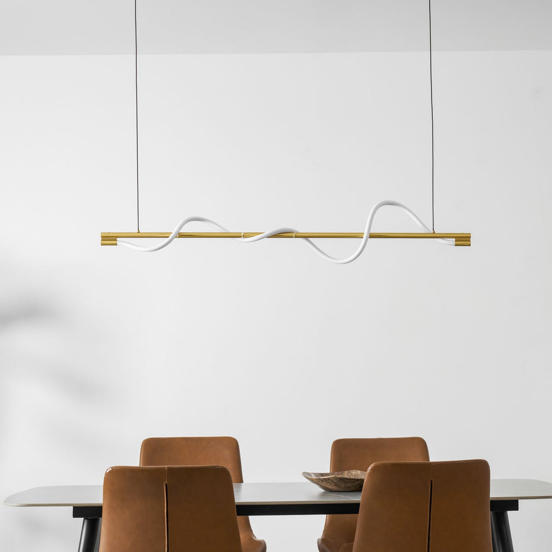 Linjära Kurva Ö-lampa