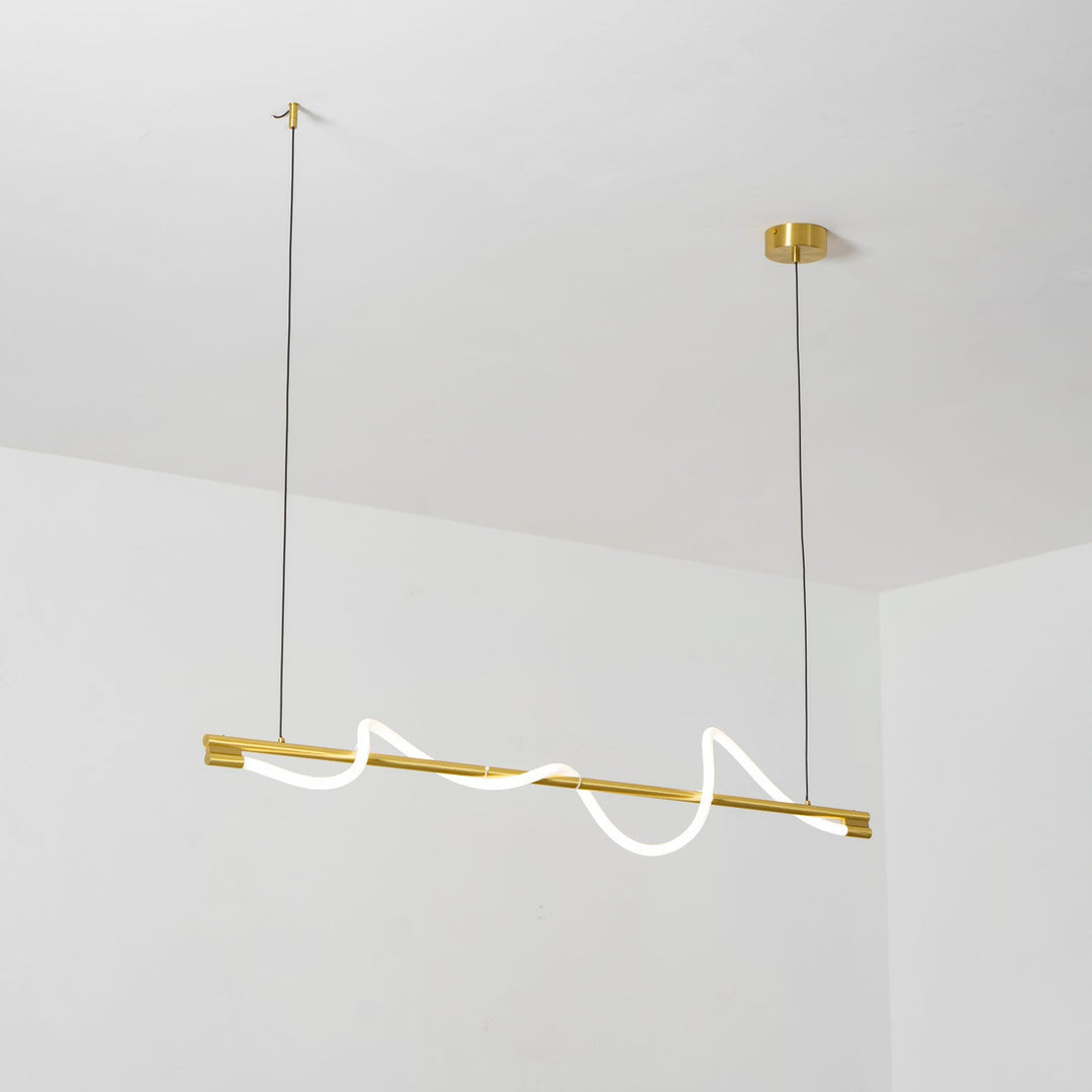 Linjära Kurva Ö-lampa