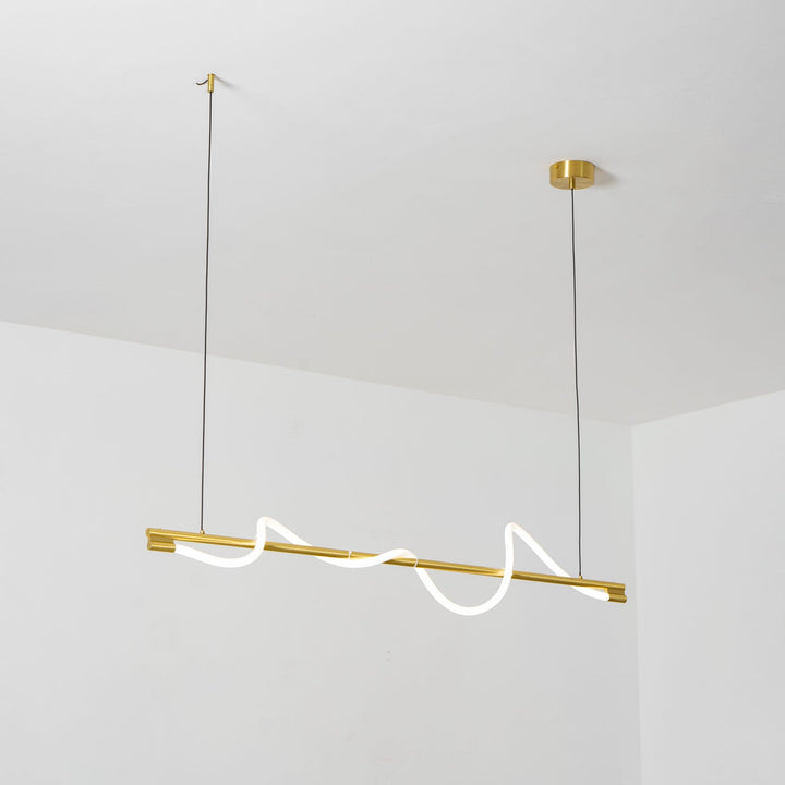 Linjära Kurva Ö-lampa