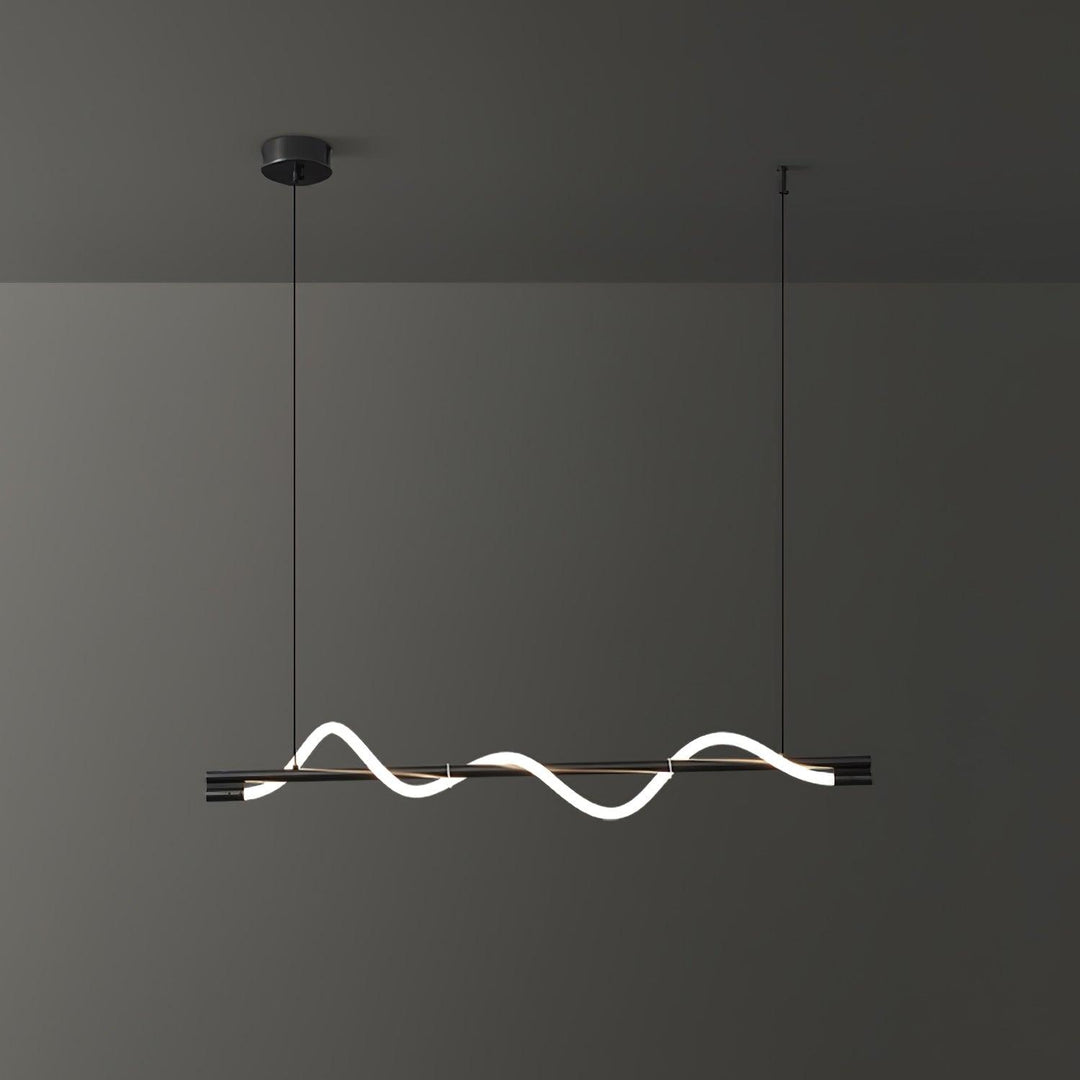 Linjära Kurva Ö-lampa