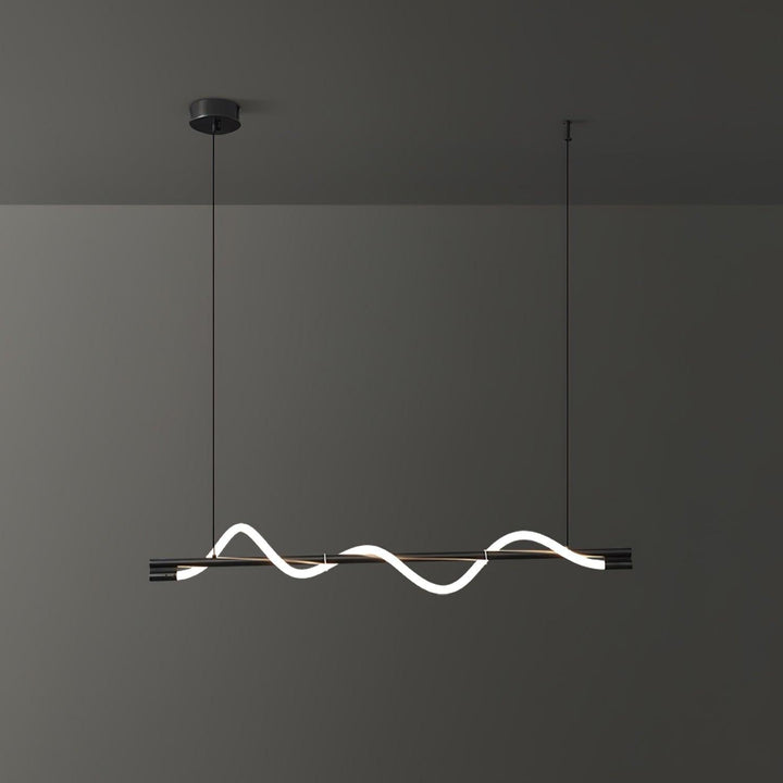 Linjära Kurva Ö-lampa