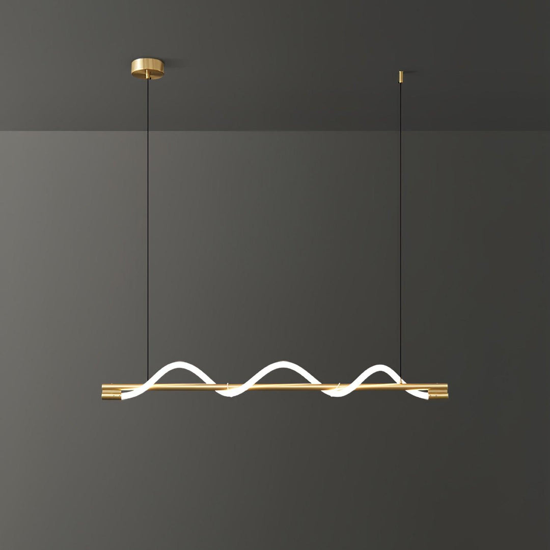 Linjära Kurva Ö-lampa