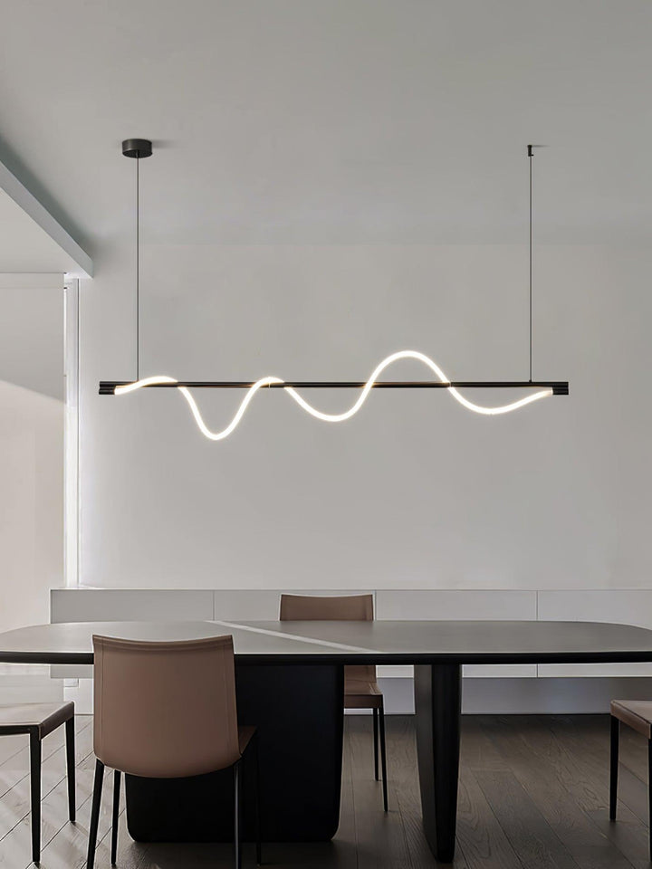 Linjära Kurva Ö-lampa
