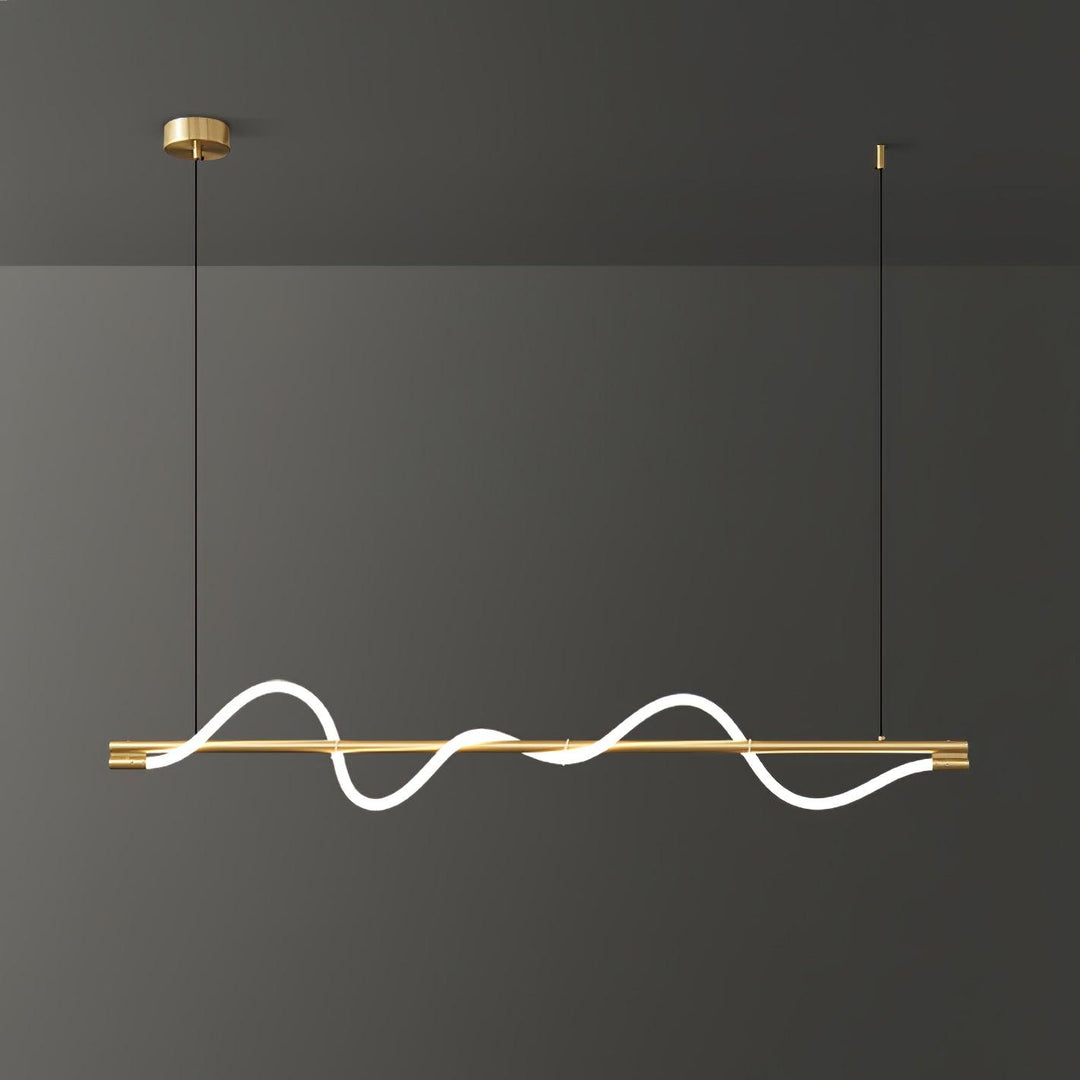 Linjära Kurva Ö-lampa