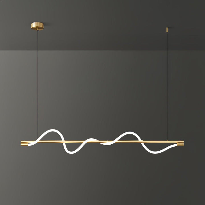 Linjära Kurva Ö-lampa