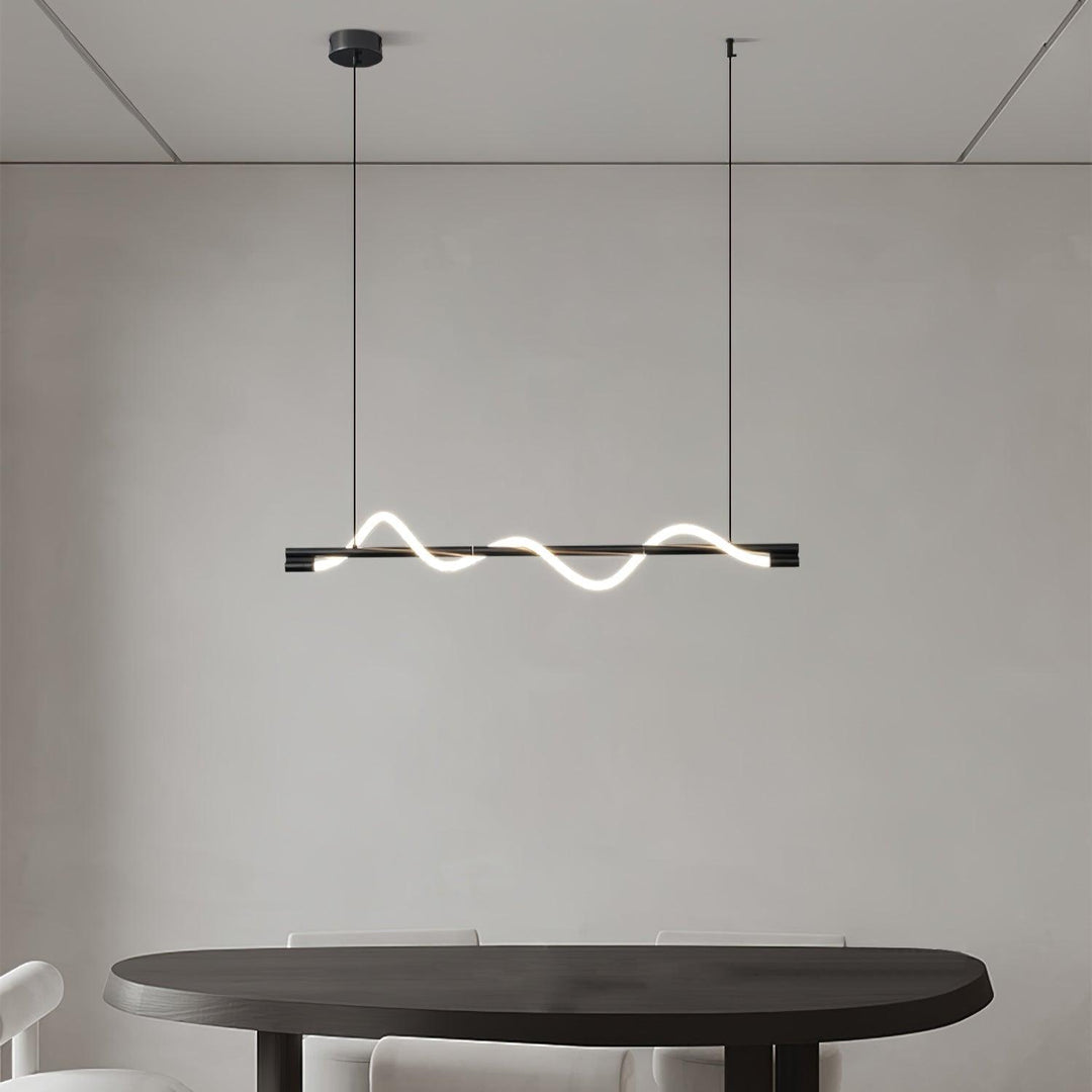 Linjära Kurva Ö-lampa