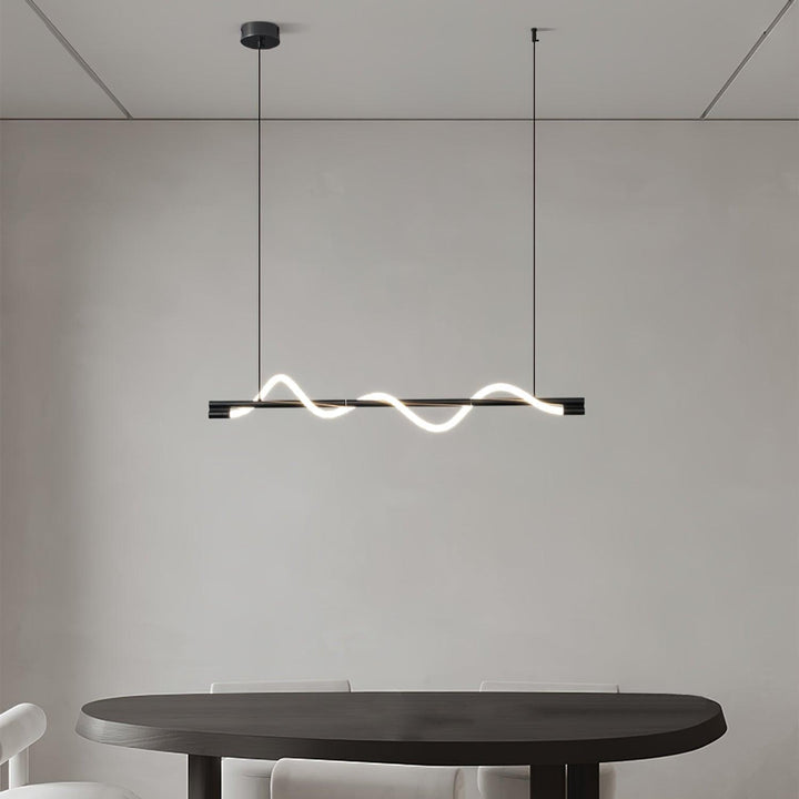 Linjära Kurva Ö-lampa