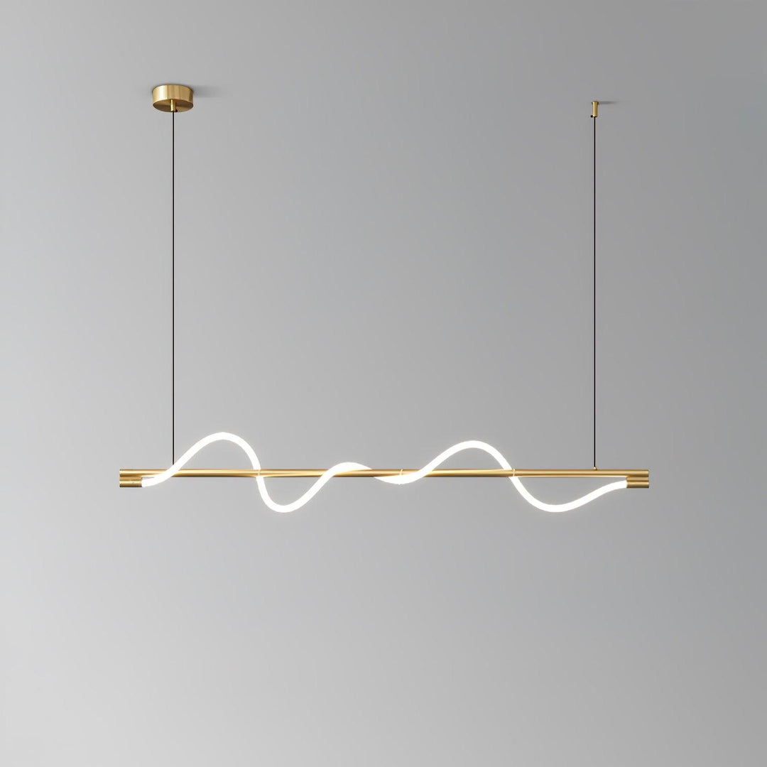 Linjära Kurva Ö-lampa