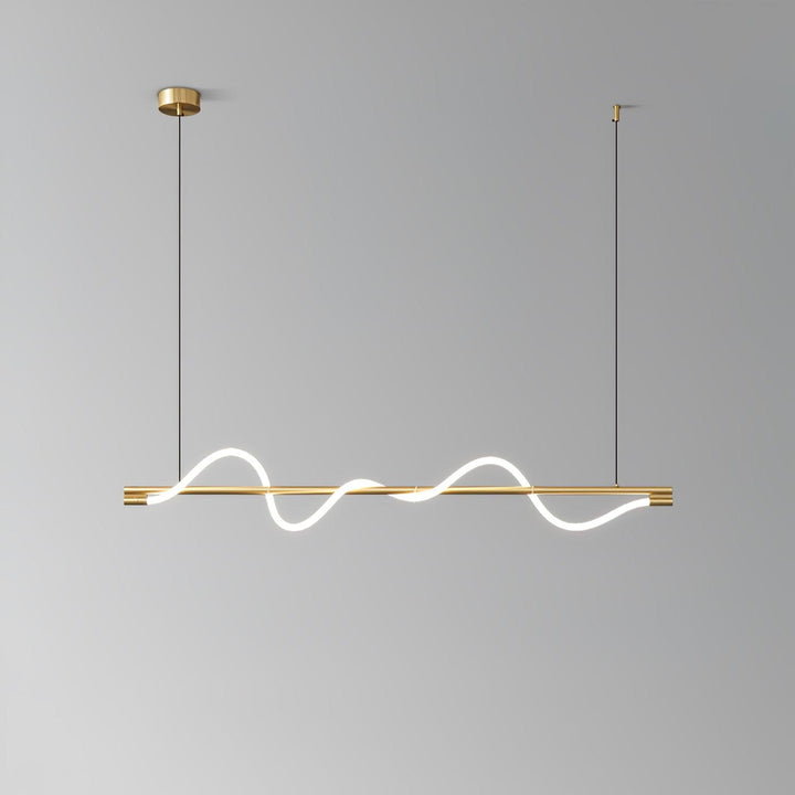 Linjära Kurva Ö-lampa
