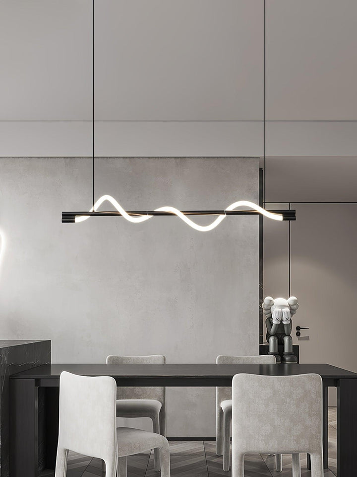 Linjära Kurva Ö-lampa