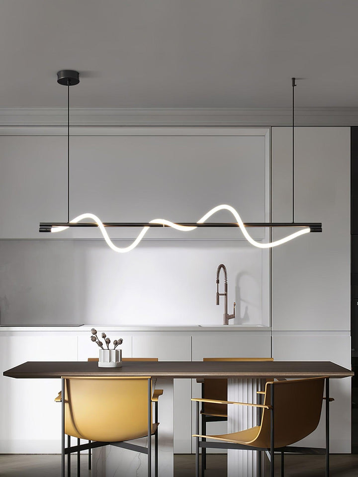 Linjära Kurva Ö-lampa