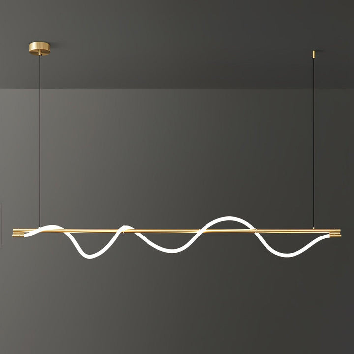 Linjära Kurva Ö-lampa