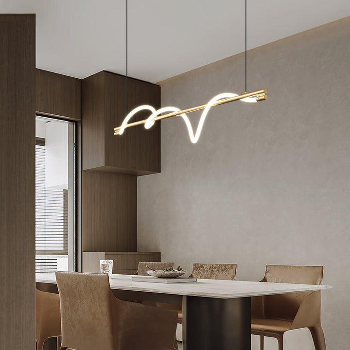 Linjära Kurva Ö-lampa