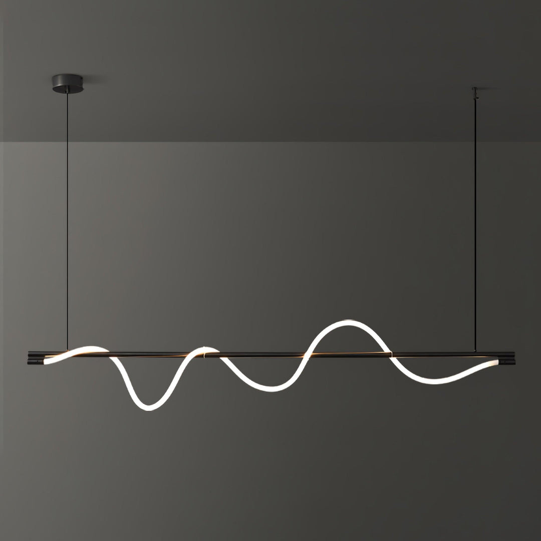 Linjära Kurva Ö-lampa