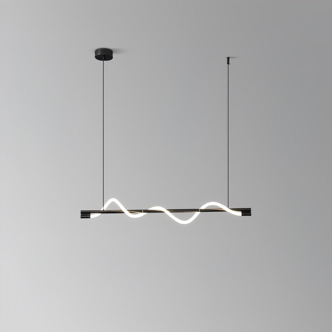 Linjära Kurva Ö-lampa