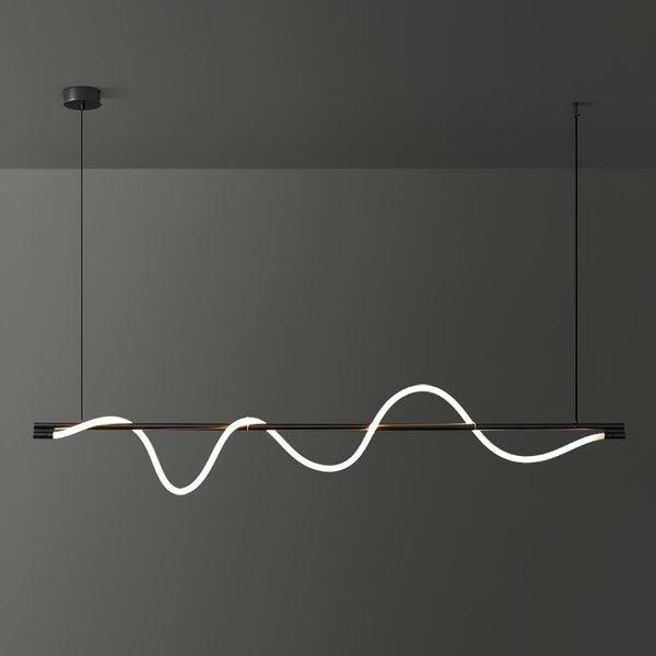 Linjära Kurva Ö-lampa