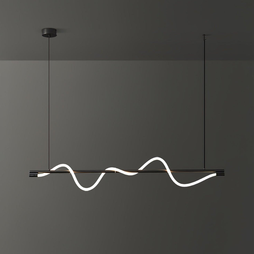 Linjära Kurva Ö-lampa