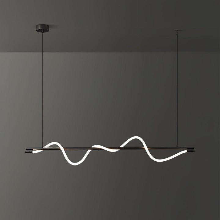Linjära Kurva Ö-lampa