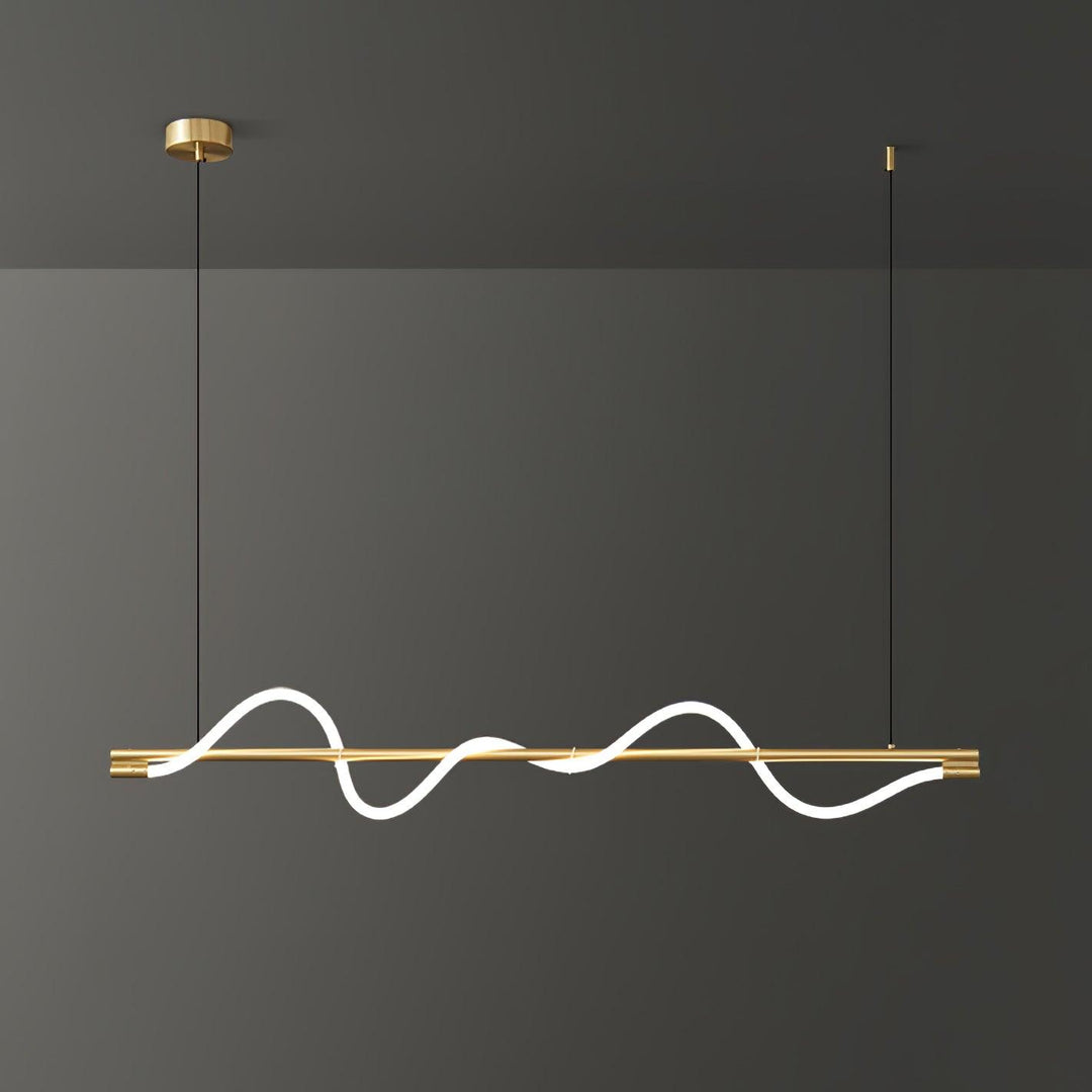 Linjära Kurva Ö-lampa
