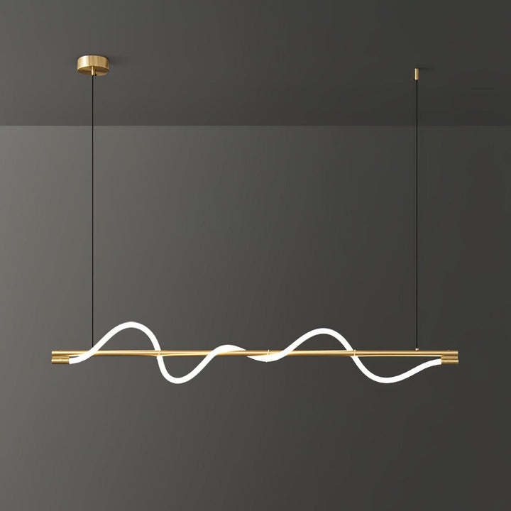 Linjära Kurva Ö-lampa