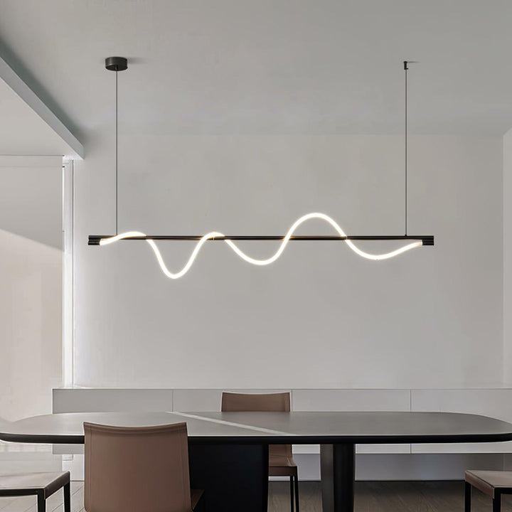 Linjära Kurva Ö-lampa
