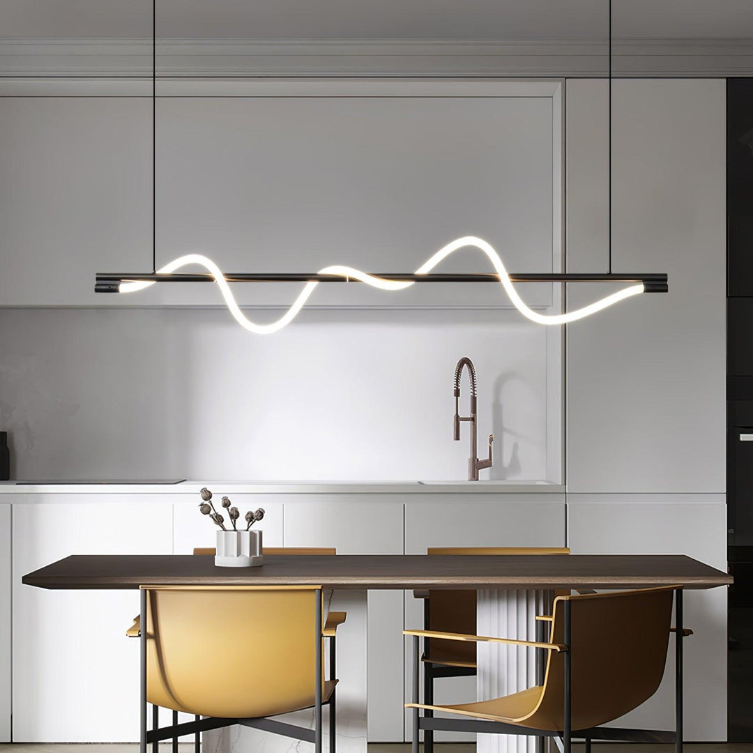 Linjära Kurva Ö-lampa