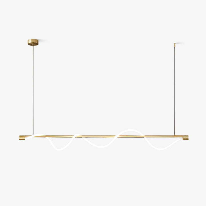 Linjära Kurva Ö-lampa
