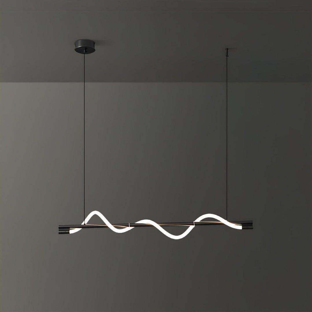 Linjära Kurva Ö-lampa