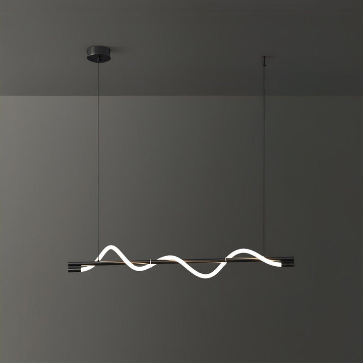 Linjära Kurva Ö-lampa