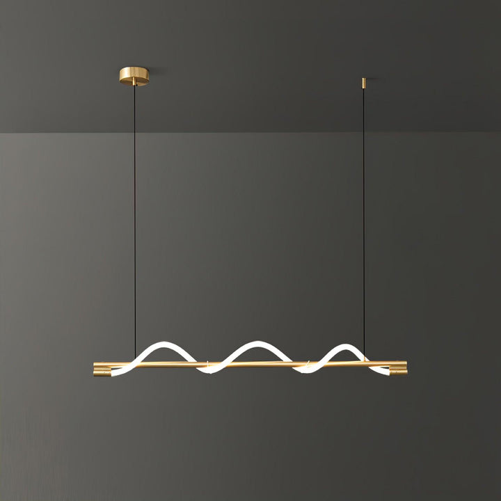 Linjära Kurva Ö-lampa