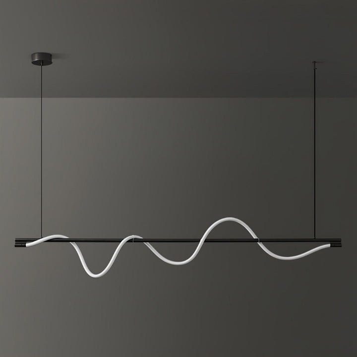 Linjära Kurva Ö-lampa