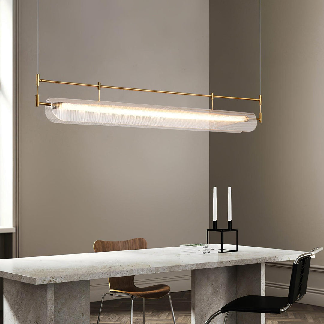 Linjära Strip Chandelier