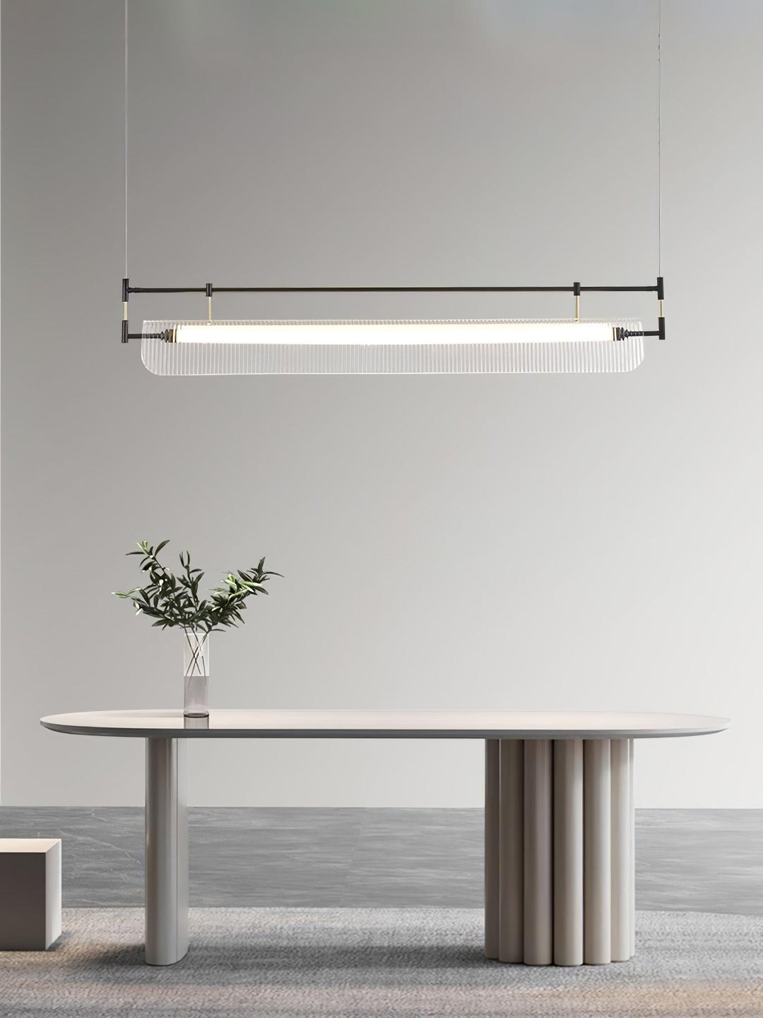 Linjära Strip Chandelier