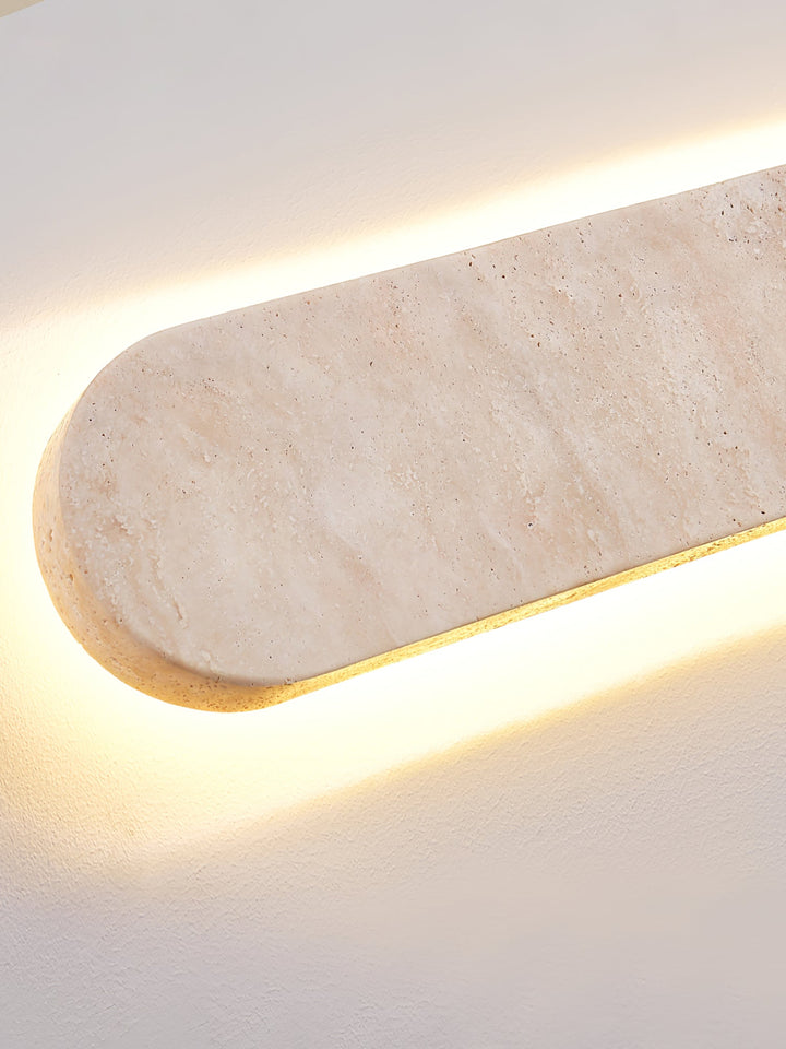 Lior Travertin Vägglampa