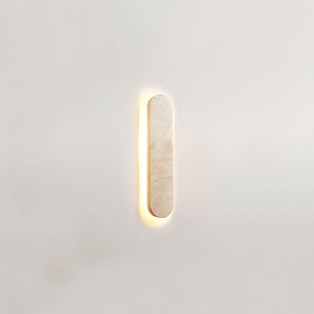 Lior Travertin Vägglampa
