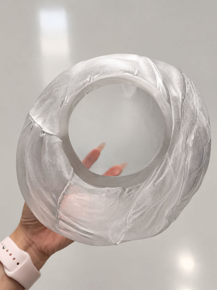 Flytande Glas Sten Hängande Lampa