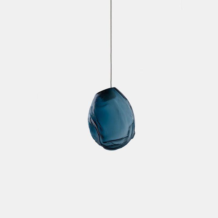 Flytande Glas Sten Hängande Lampa