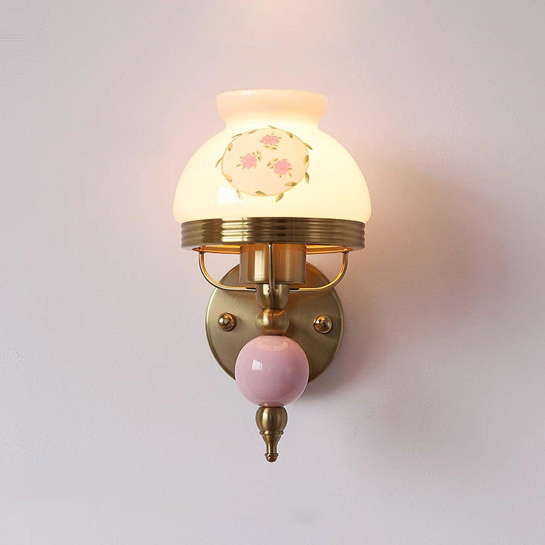 Loa Glas Vägglampa