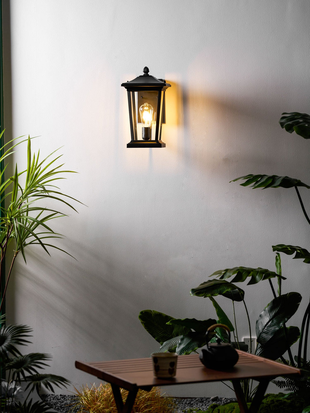 Lodge Birdcage Utomhus Vägglampa
