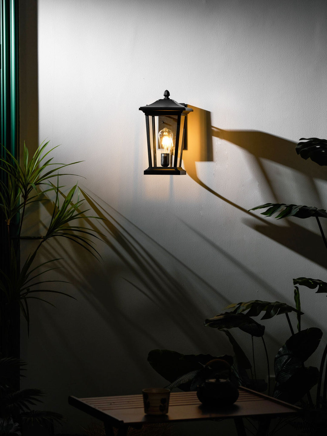 Lodge Birdcage Utomhus Vägglampa