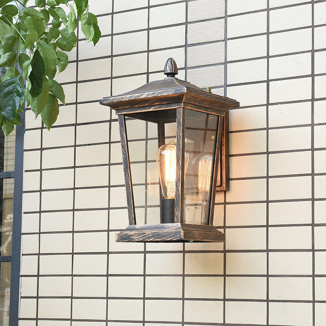 Lodge Birdcage Utomhus Vägglampa