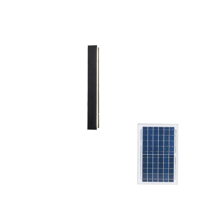 Lång Strip Solar Utomhus Vägglampa