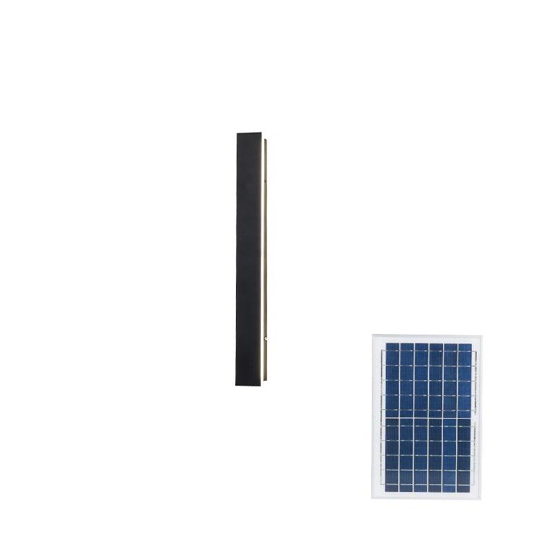 Lång Strip Solar Utomhus Vägglampa
