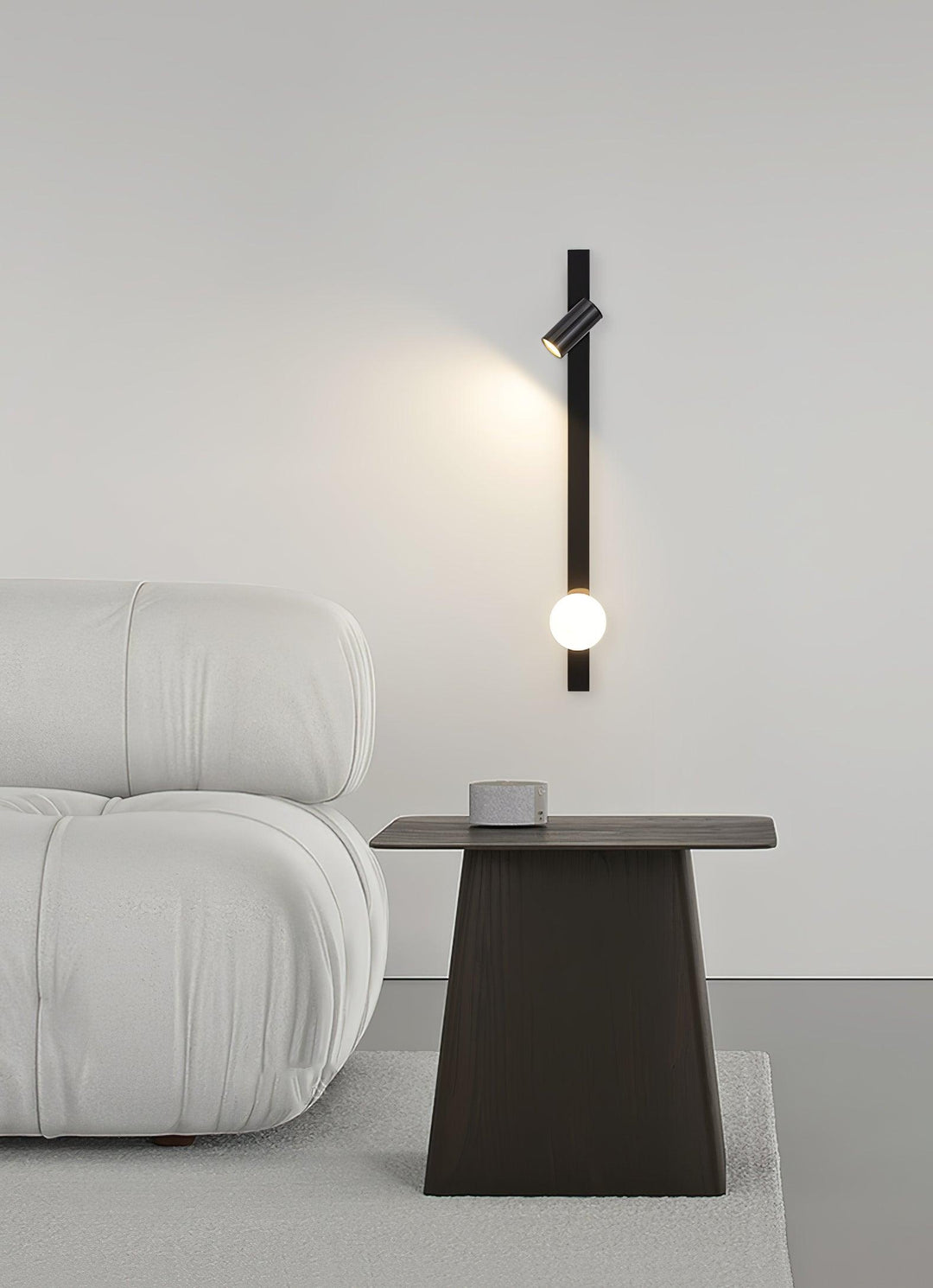 Lång Arm Vägglampa med Stickkontakt